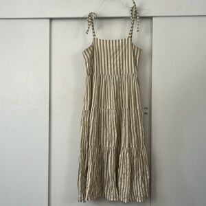 Billabong Striped Midi Dress